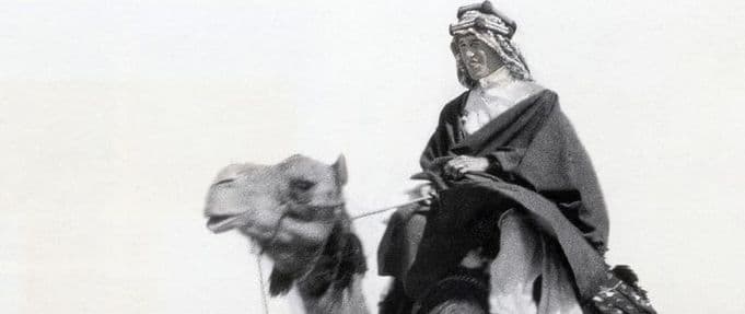 Feature Image T.E. Lawrence Riding Camel Lawrence of Arabia's War Neil Faulkner