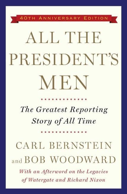 all the president's men carl bernstein bob woodward historical nonfiction