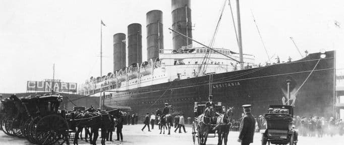 The Tragic Wartime Sinking of Passenger Ship RMS Lusitania