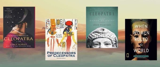 books about cleopatra book covers