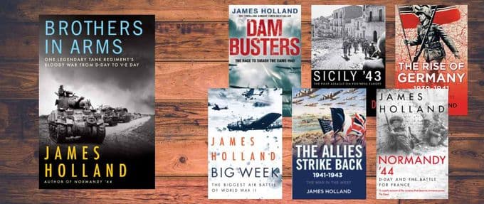 [CLOSED] GIVEAWAY: Win a Bundle of Illuminating WWII Books by James Holland