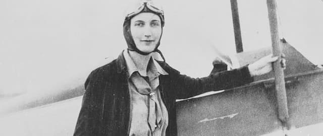 Pioneering Aviatrix Beryl Markham Flies &quot;West with the Night&quot;