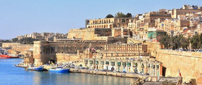 Valleta, Malta ocean front